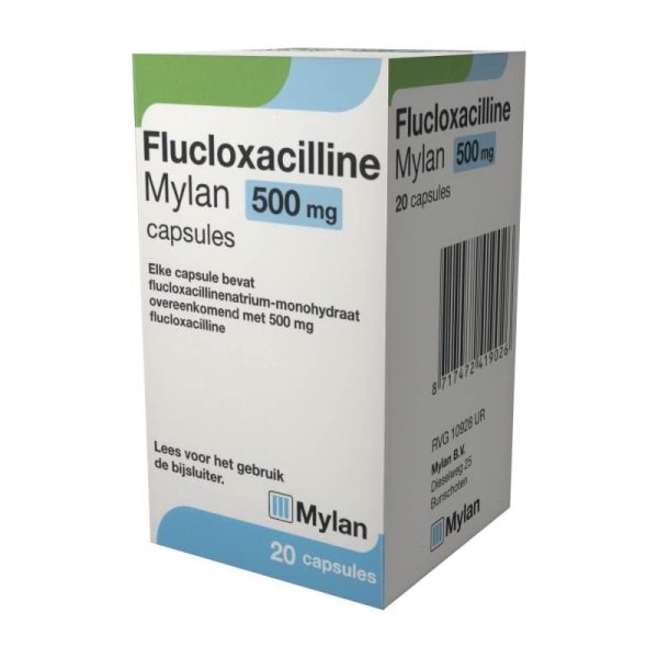 Flucloxacilline Mylan 500Mg Kopen Zonder Recept